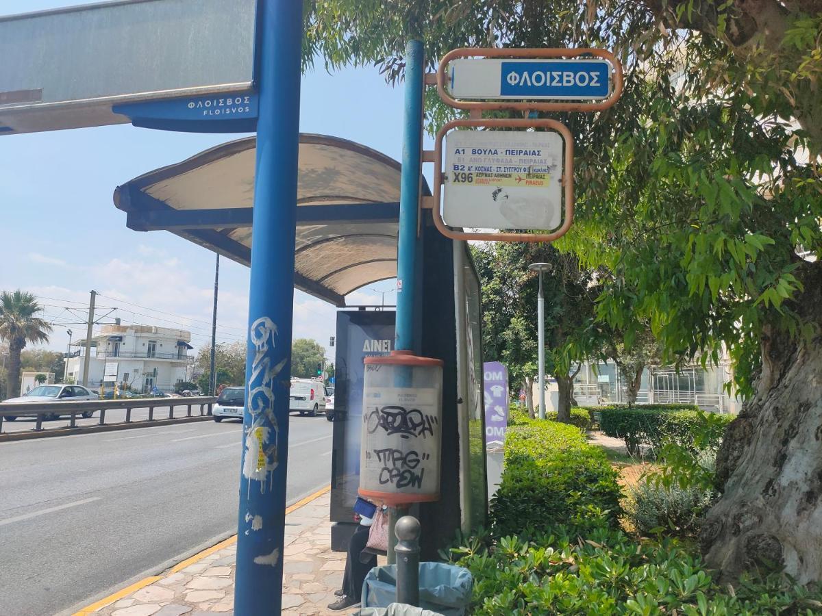 Athens Riviera Apt With Seaview, 15' To Acropolis المظهر الخارجي الصورة